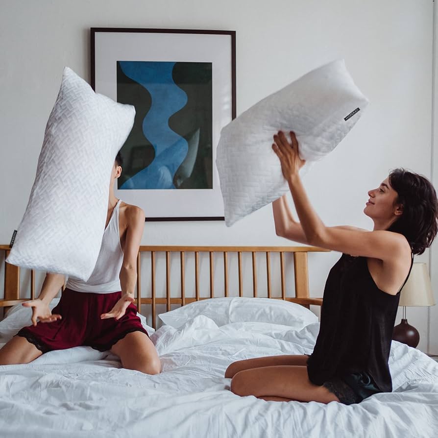Amazon.com: Bed Neck Pillows for Sleeping - Bedding Shredded